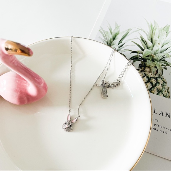 Kate Spade Make Magic Pave Bunny Necklace
